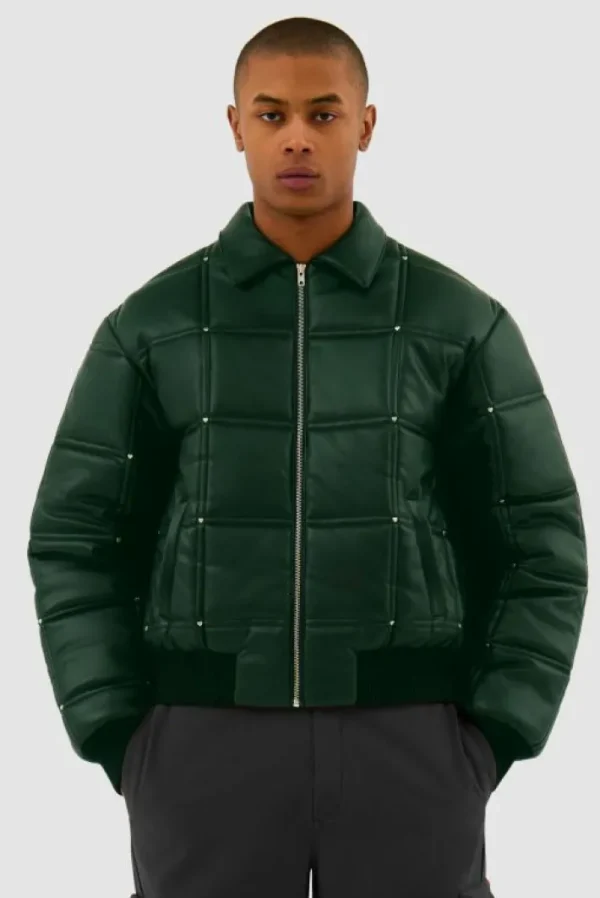 Jackets*Arte Antwerp Metal Hearts Jacket - Green - AA Menswear